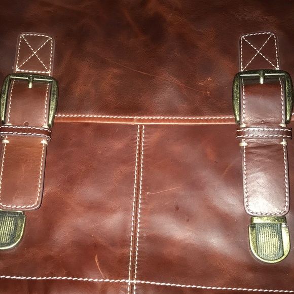 VINTAGE FOSSIL briefcase - Picture 6 of 6